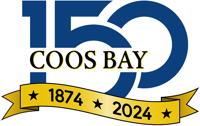 Coos Bay 150th Celebration Logo