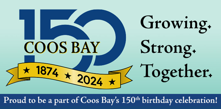 Coos Bay 150th Logo