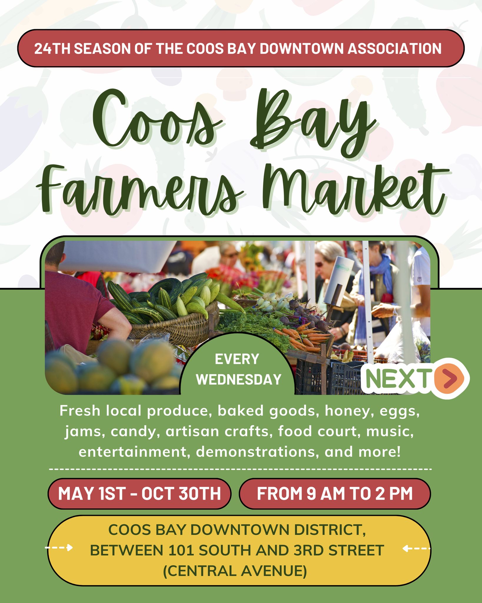 CB Farmers Market Flyer