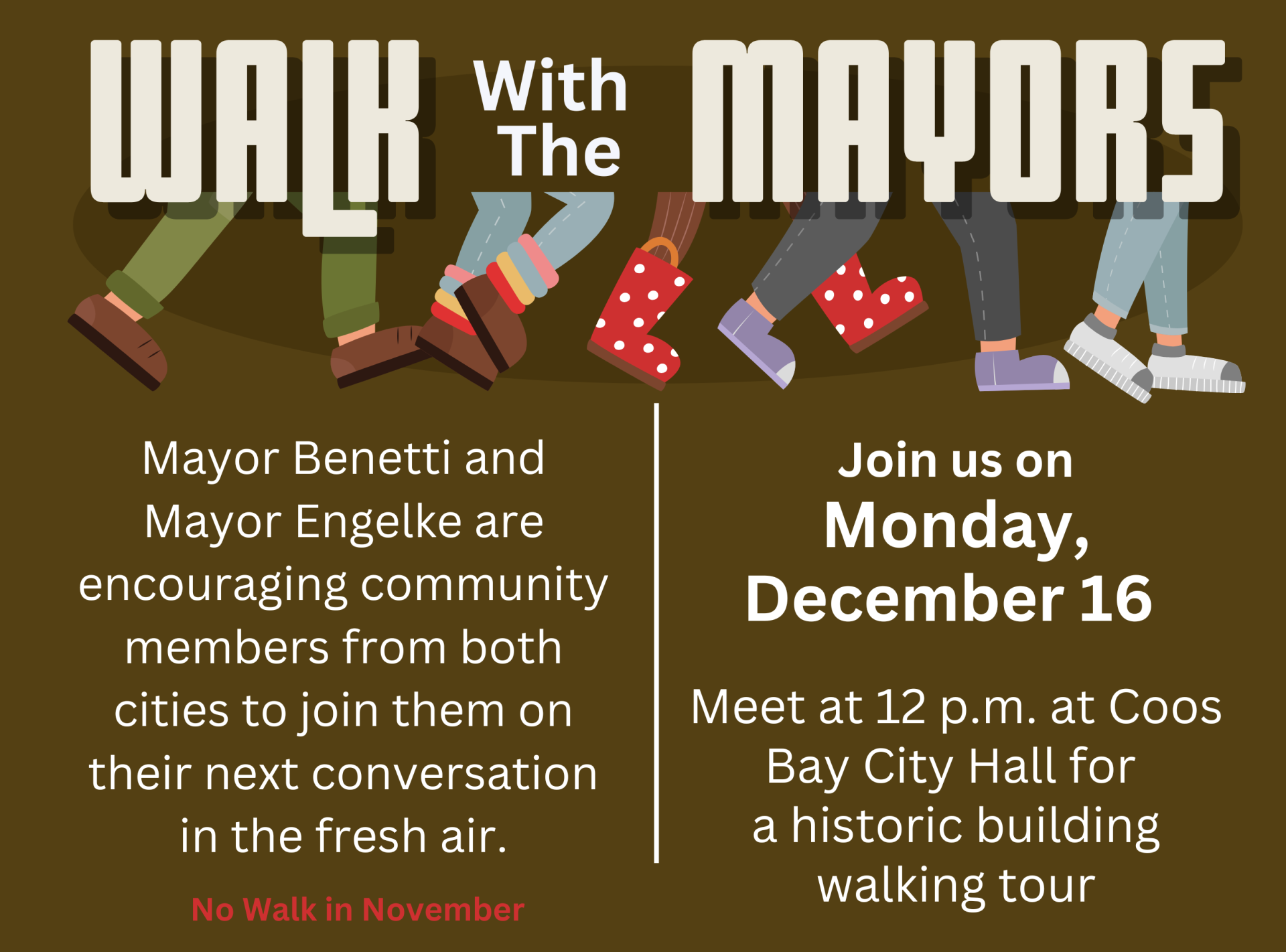 Walk with the Mayors_December