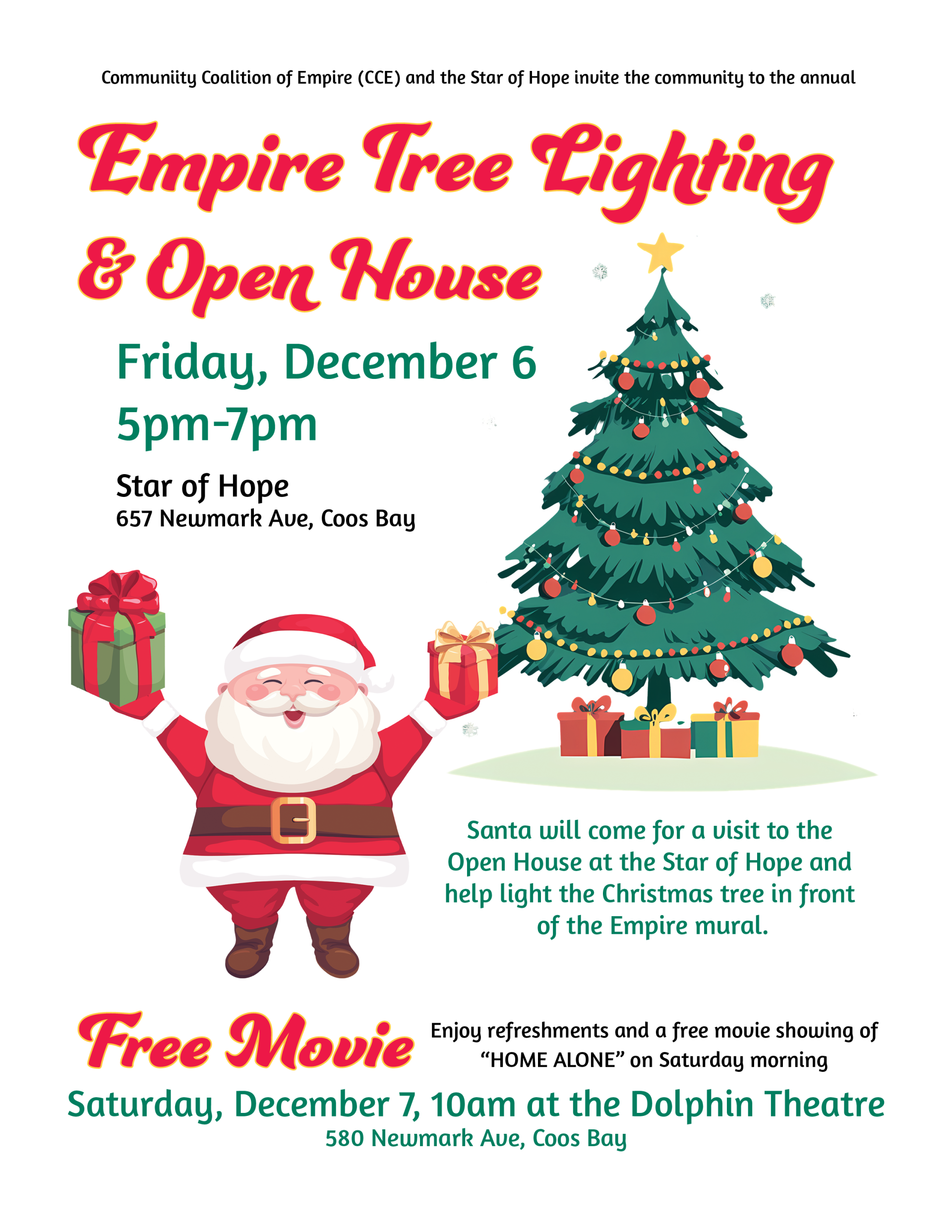 Empire Tree Lighting