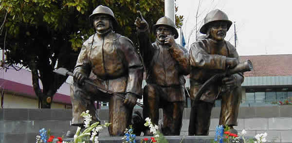 Coos Bay Firefighter's Memorial